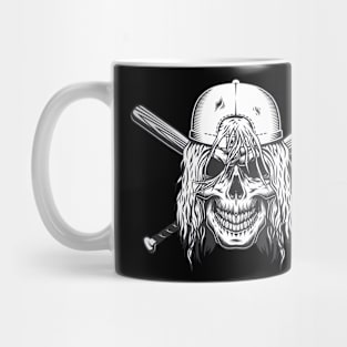 Skull t-shirt Mug